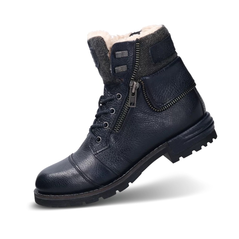 Bugatti Boots Sentra (lined) dark blue Men